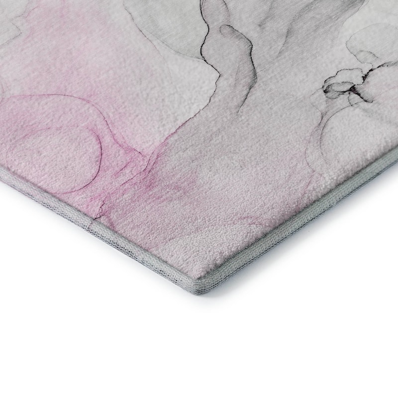 Premium Washable Super Soft Modern Watercolor Mayfield Rug