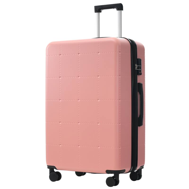 Hardside Luggage Set 5 Piece with Bags, 20IN Half-opening Carry on Luggage with USB Port, 24IN 28IN Luggage with Double Wheels