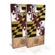 preview thumbnail 1 of 6, Maryland Flag Outdoor Cornhole Board Set Backyard 2x4 - Include Carrying Case