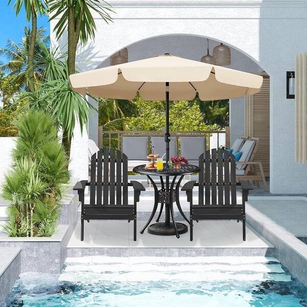 diy patio umbrella cotta pin How To Decorate An Outdoor Umbrella With Fringe (No Sewing Required)