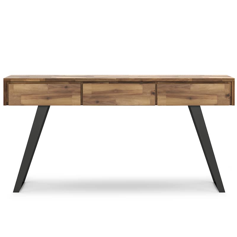 WYNDENHALL Mitchell 60 inch Wide Modern Industrial Console Sofa Table - 60 W x 16 D x 30 H