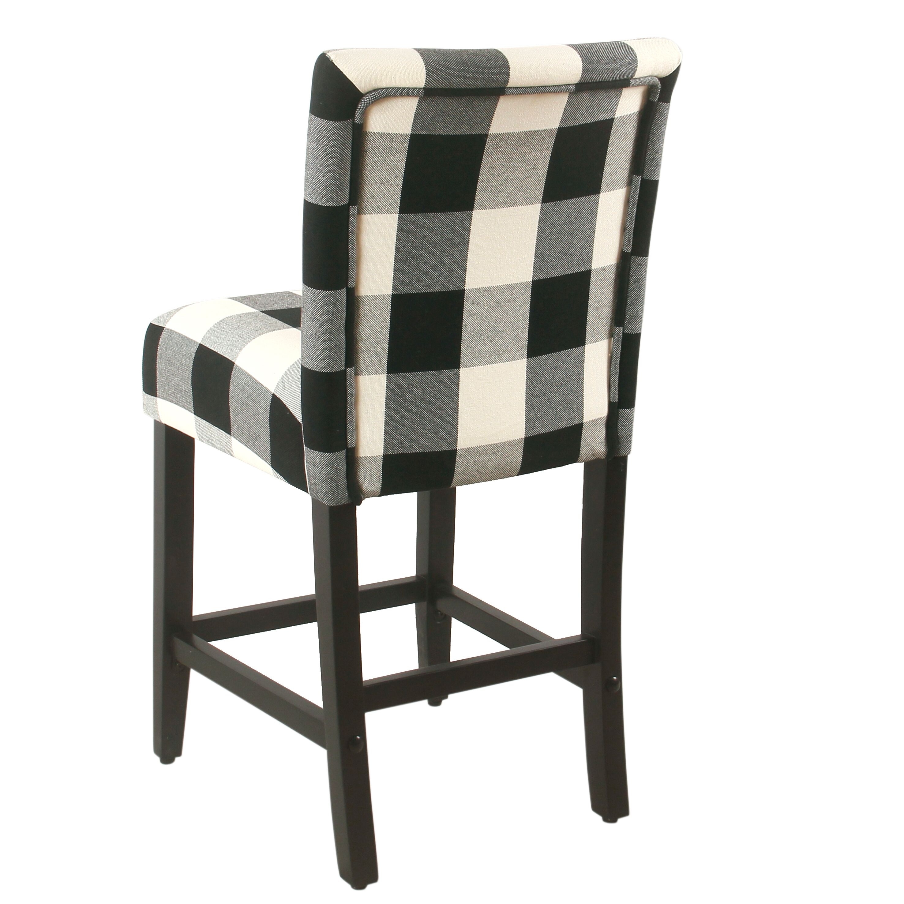 buffalo check counter height chairs