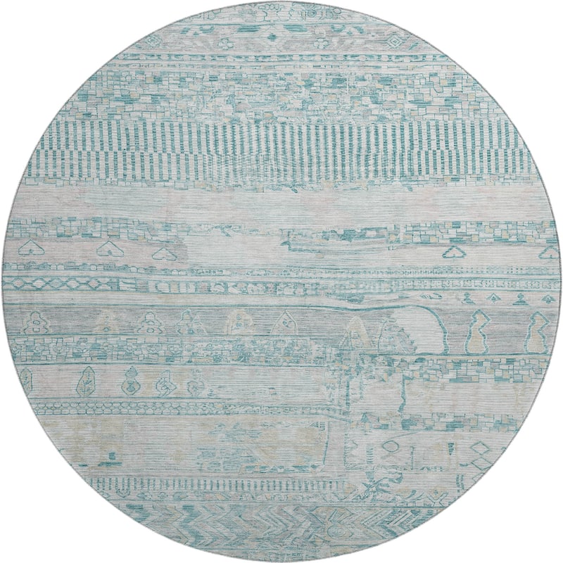 Premium Washable Super Soft Modern Global Mayfield Rug