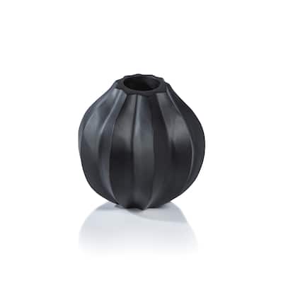 Satori Sawtooth Mango Wood Vase