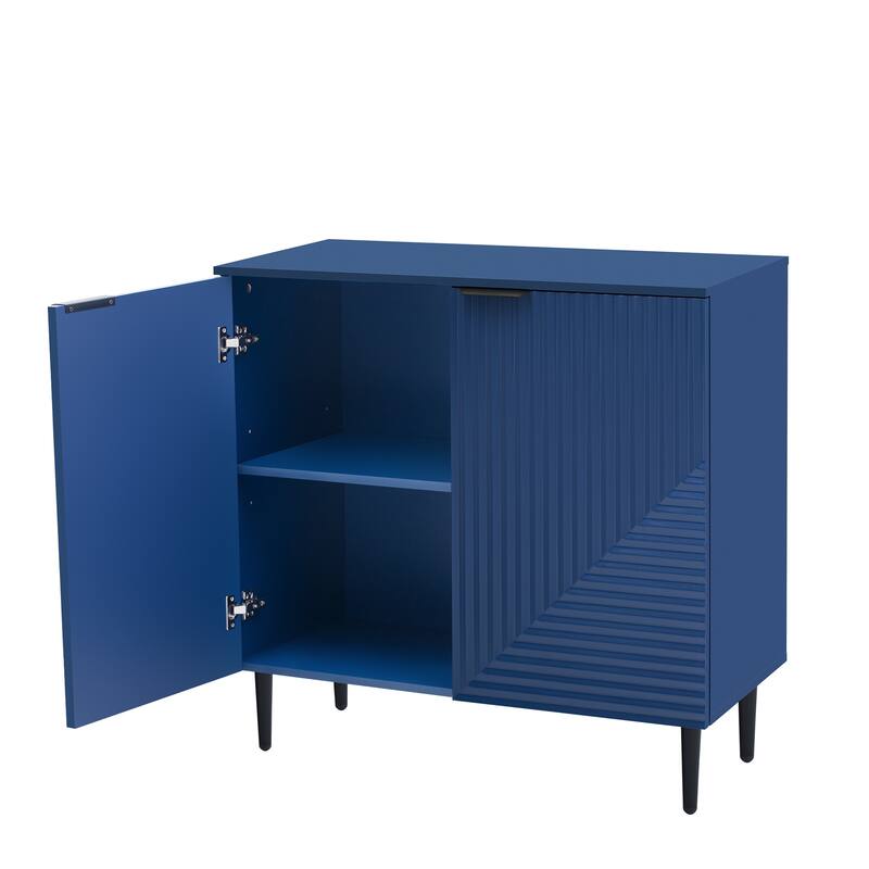 Christopher Knight Home - Mirod Modern Minimalist Side Cabinet with Adjustable Shelves for Stylish and Versatile Storage