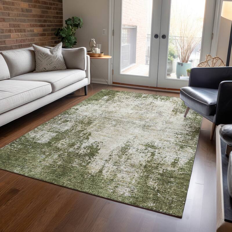 Machine Washable Indoor/ Outdoor Chantille Rug