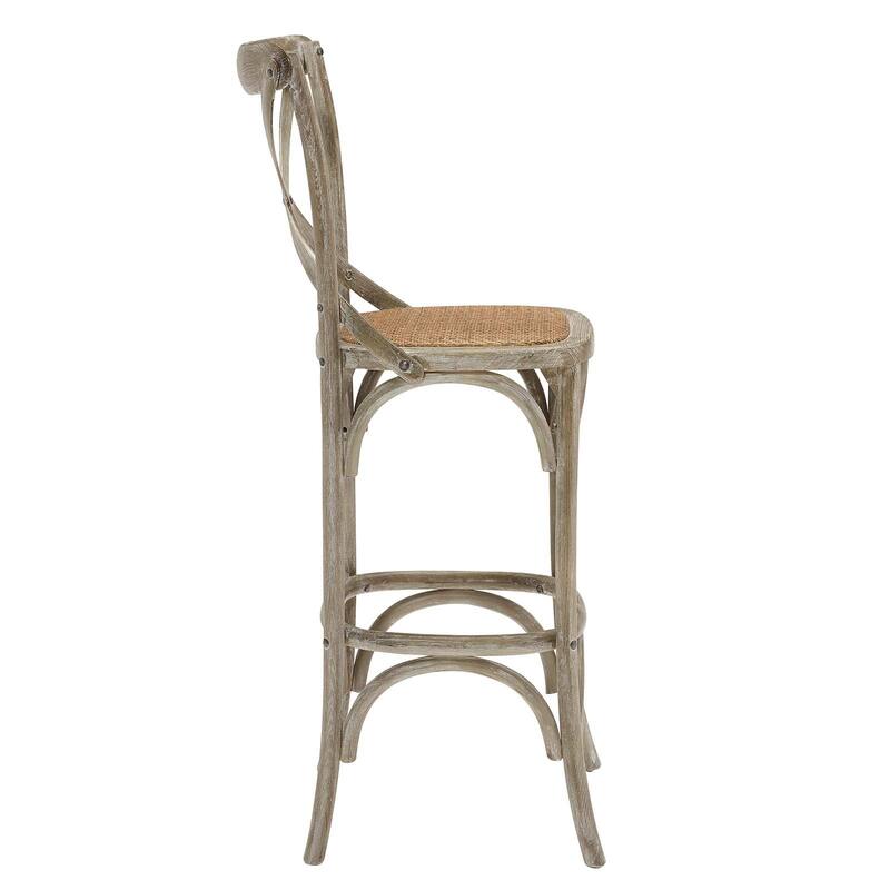 The Gray Barn Hidden Hill Elm Wood Barstool
