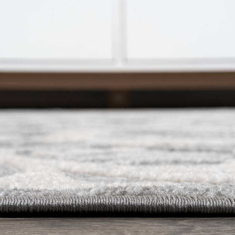 JONATHAN Y Cassis Modern Medallion High-Low Indoor/Outdoor Area Rug