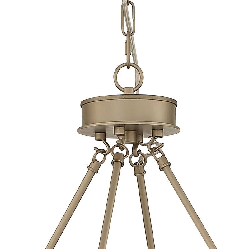 Mid-century Modern 12-light French Country Candle Wagon Wheel Chandelir - 40 inches