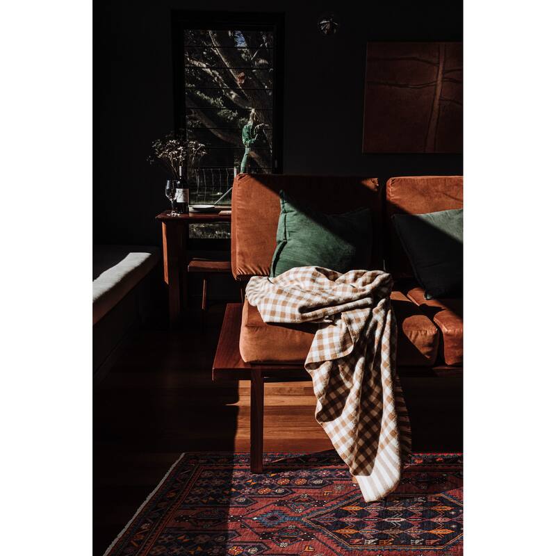 ECARPETGALLERY Hand-knotted Anadol Red Wool Rug - 3'11 x 7'3