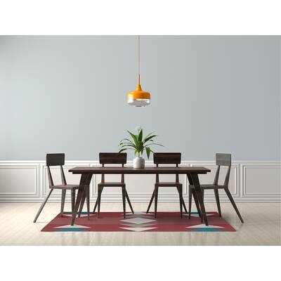 Sagebrush Fall Design Chenille Area Rug