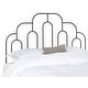 preview thumbnail 2 of 20, SAFAVIEH Paloma Metal Retro Headboard