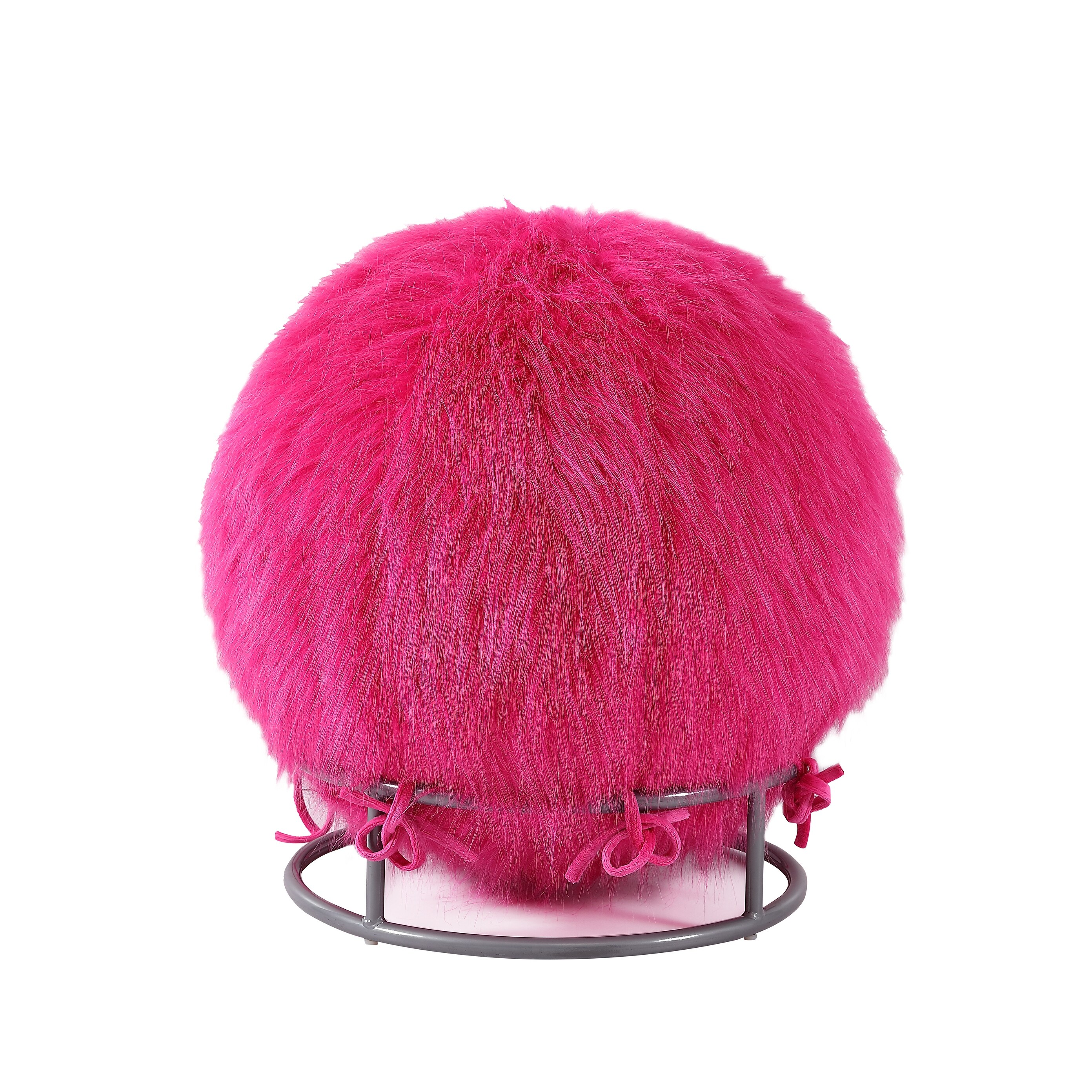 fuzzy ball chair