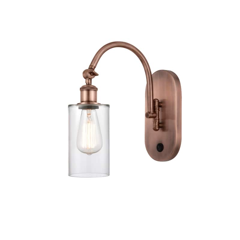 Innovations Lighting 518-1W-13-5 Clymer Sconce Clymer 13" Tall Wall