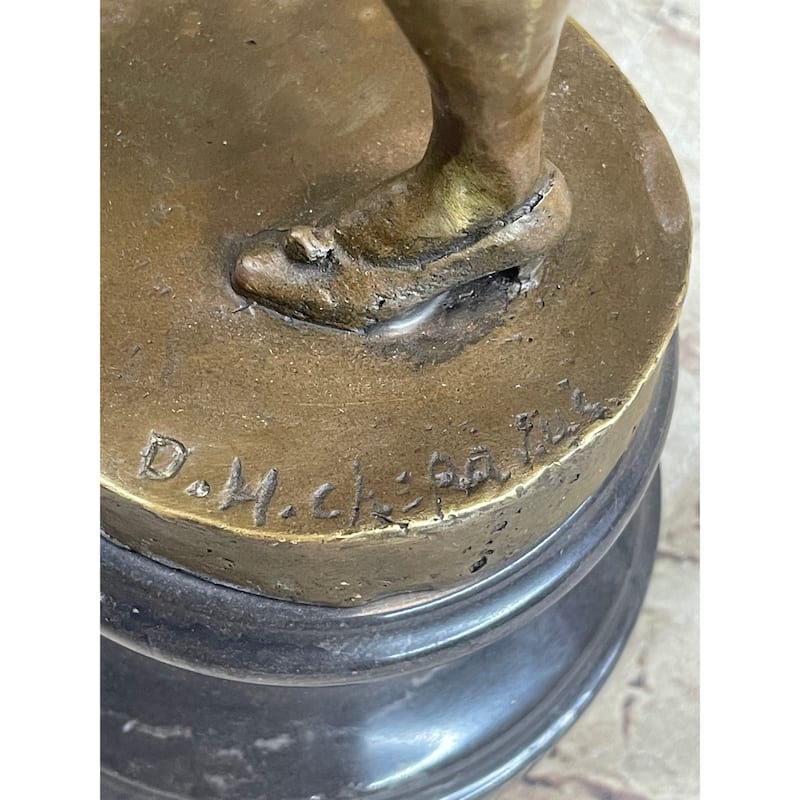 Handmade Bronze Sculpture Museum Quality Dancer By Zach Masterpiece Figurine