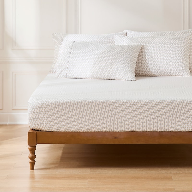Lush Decor Eternity Neutral Sheet Set