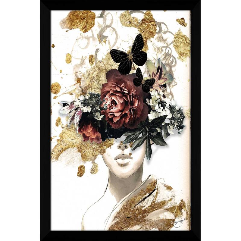 "Antique Flowers" by Jodi Print on Acrylic