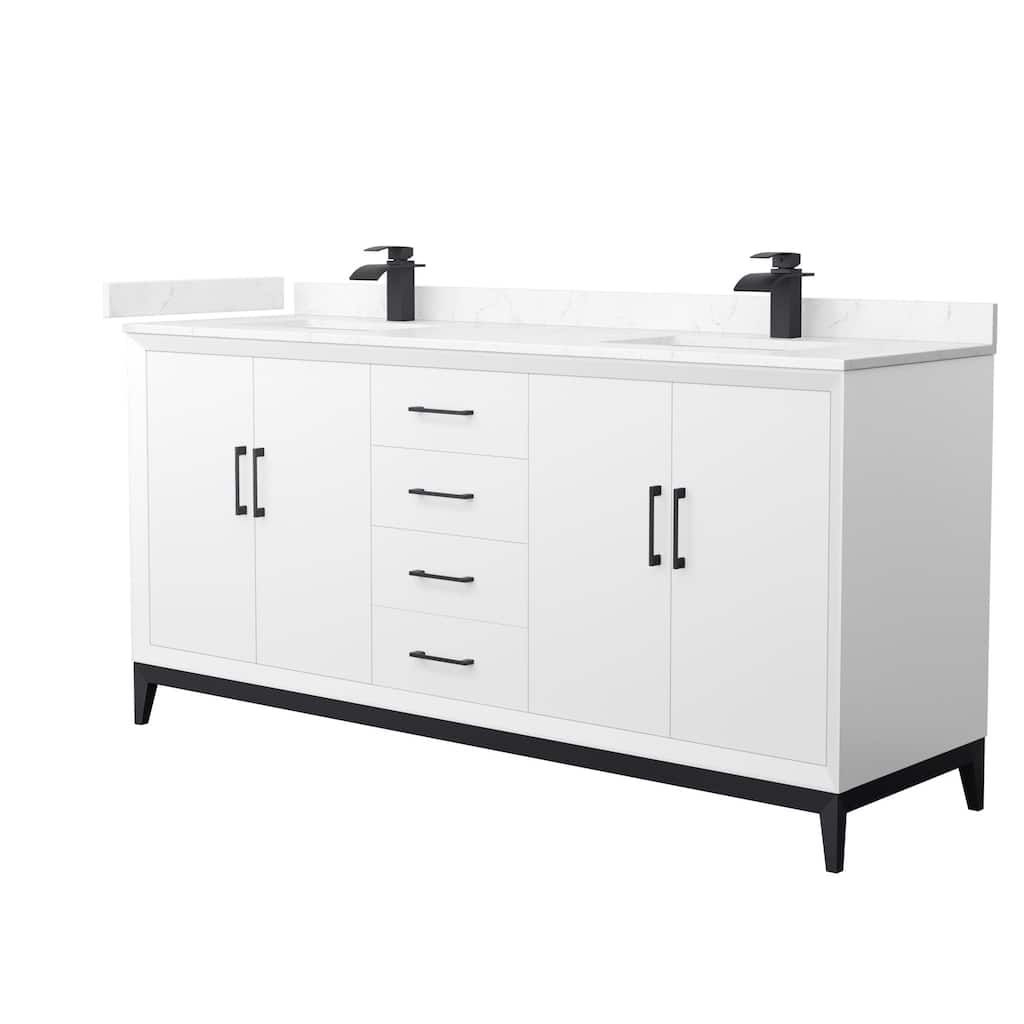 Wyndham Collection WCH818172D-VCA-UNSMXX Amici 72" Free Standing