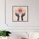 preview thumbnail 47 of 62, Alchemy, Boho Sun and Moons Modern Blue Canvas Wall Art Print for Bedroom