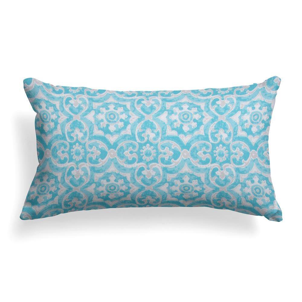 Madrid Lumbar Outdoor Pillow 22 X 12
