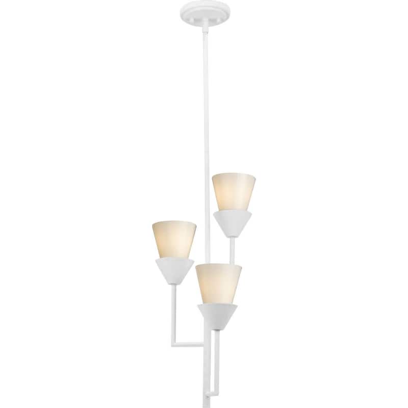 Progress Lighting P500445 Pinellas 3 Light 12" Wide Pendant