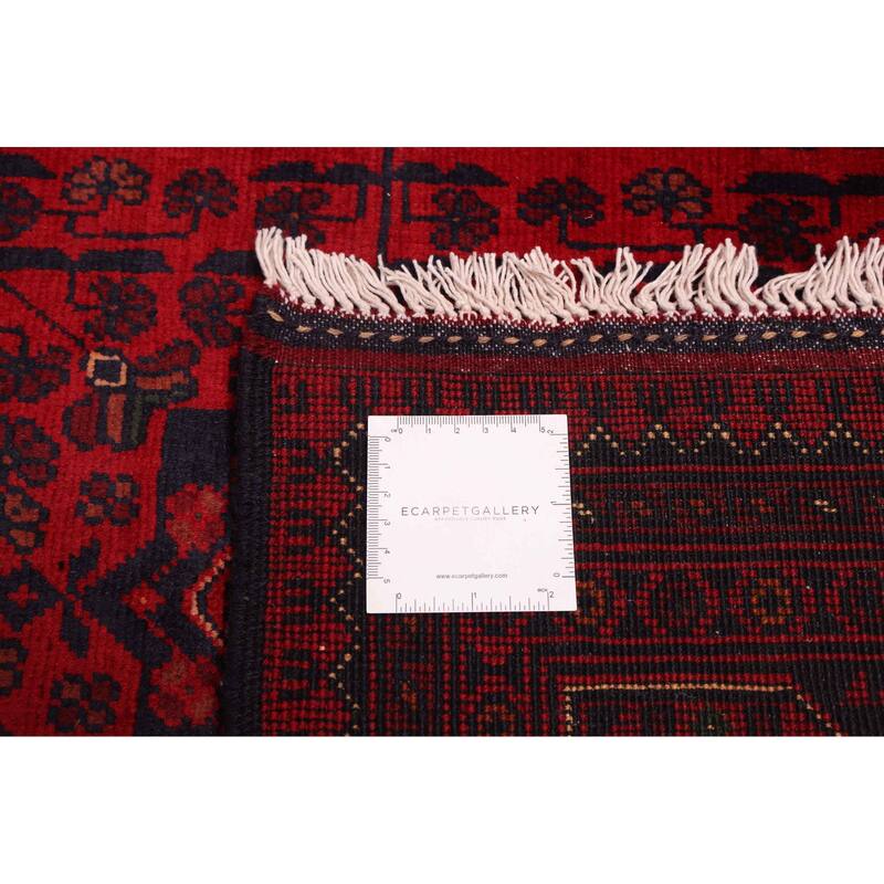 ECARPETGALLERY Hand-knotted Finest Khal Mohammadi Red Wool Rug - 5'8 x 7'9