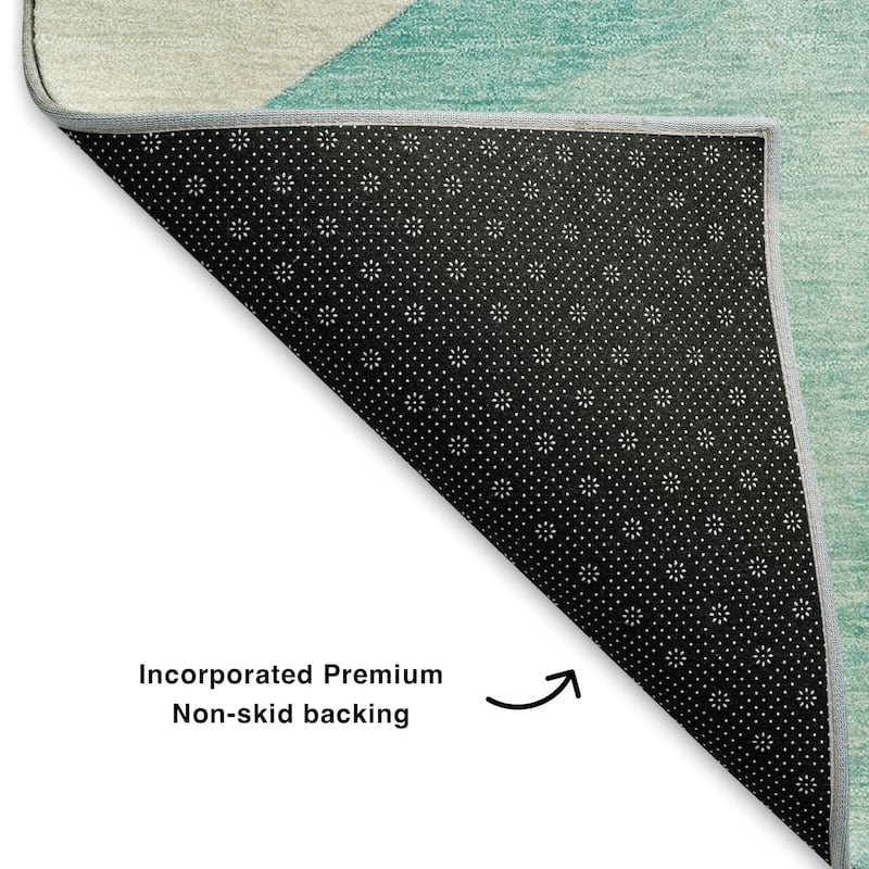 Premium Washable Super Soft Abstract Mayfield Rug