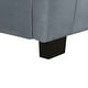 preview thumbnail 21 of 31, Velvet Upholstered Twin Size Platform Bed with Pull-out Cord Twin Size Trundle