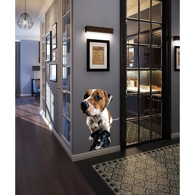 Grooming Salon Avery's Pet Grooming Dogs Grooming Salon Decoration,  Grooming Salon Polygonal Wall