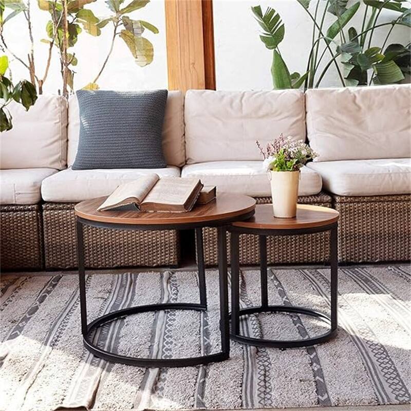 Nesting coffee tables