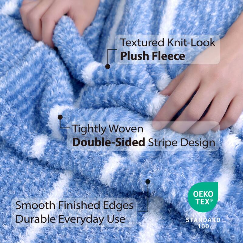 Ultra Soft Cozy Knit Throw Blanket