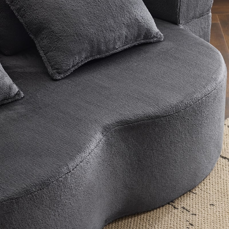 Luxury Sleeper Sofa Bed with Soft Cushion - Ultimate Comfort for Your Home