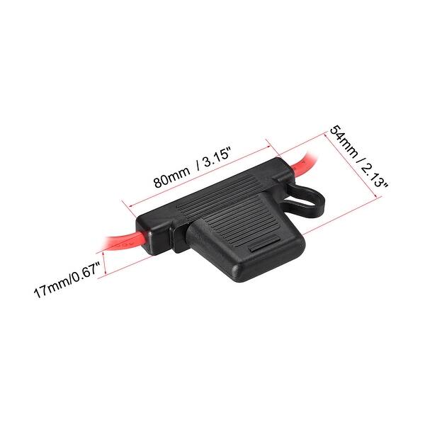 Portafusibili Impermeabile in Linea Calibro 4-8 AWG Con Due