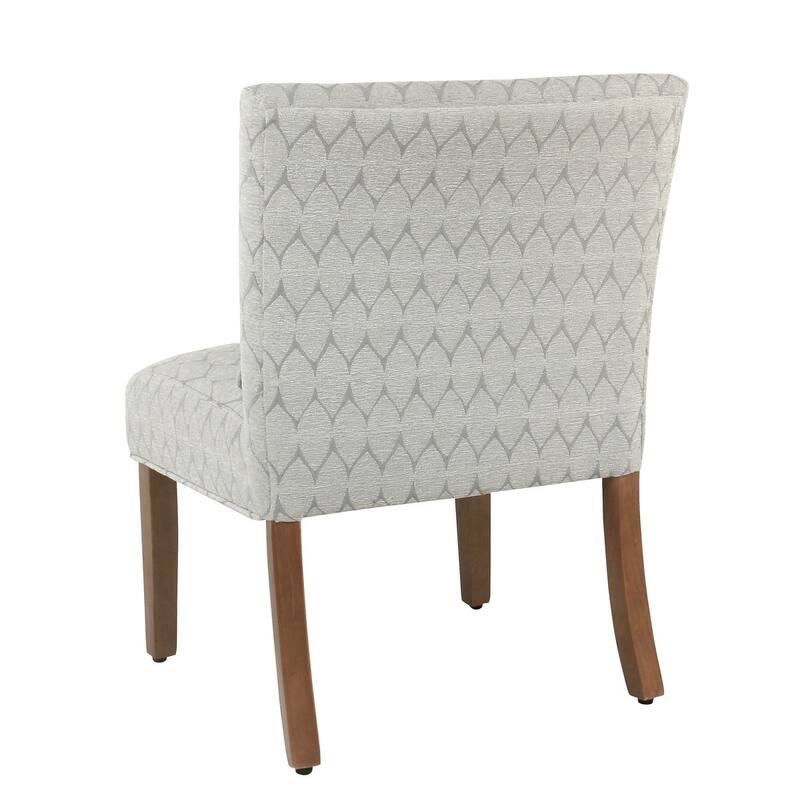 Porch & Den Valderrama Geometric Patterned Accent Chair with Pillow