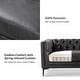 preview thumbnail 37 of 58, HULALA HOME Calymne 84" Modern Square Arms Sofa with Button-Tufted Back