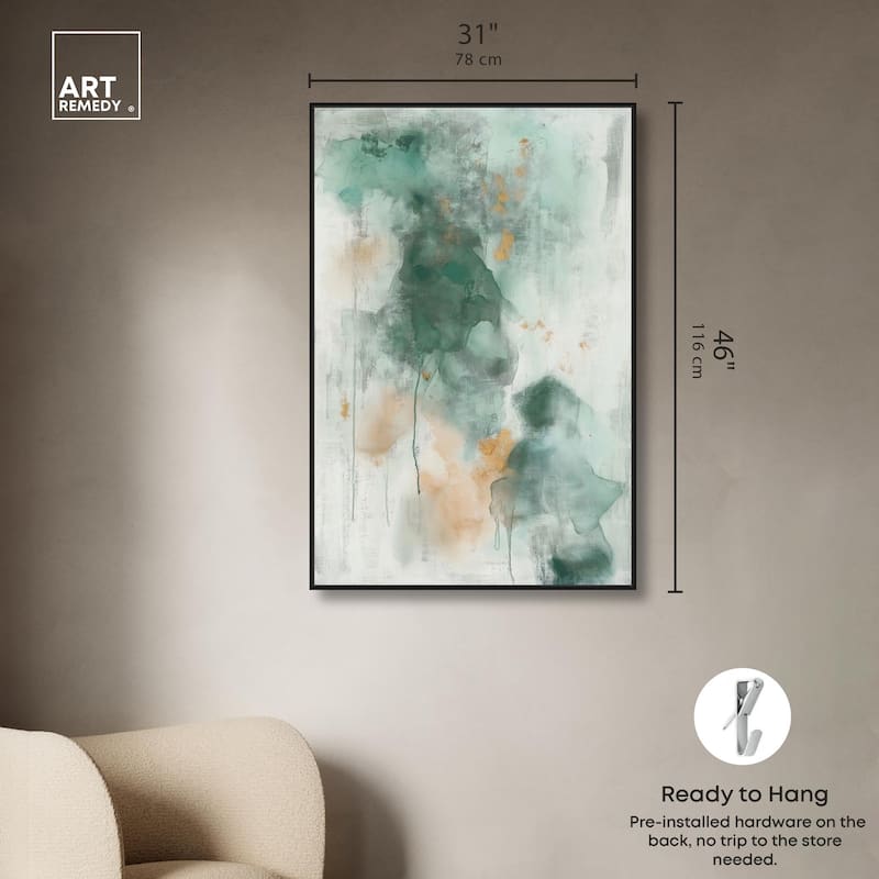 Verdant Vapors I Canvas by Art Remedy