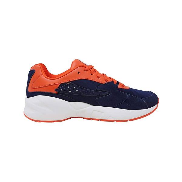 Shop Fila Men S Mindblower Trainer Sneakers Overstock 27032450 White 1 12