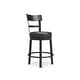preview thumbnail 13 of 42, Valebeck Swivel Barstool Single - Black - Counter Height