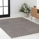 preview thumbnail 16 of 23, JONATHAN Y Sofia High-Low Modern Minimalist Checkered Monotone Ivory/Cream Indoor/Outdoor Rug