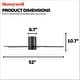preview thumbnail 10 of 41, 52" Honeywell Graceshire Contemporary Ceiling Fan with Color Changing LED Light, Remote Control, Flush Mount, Dual Finish Blades