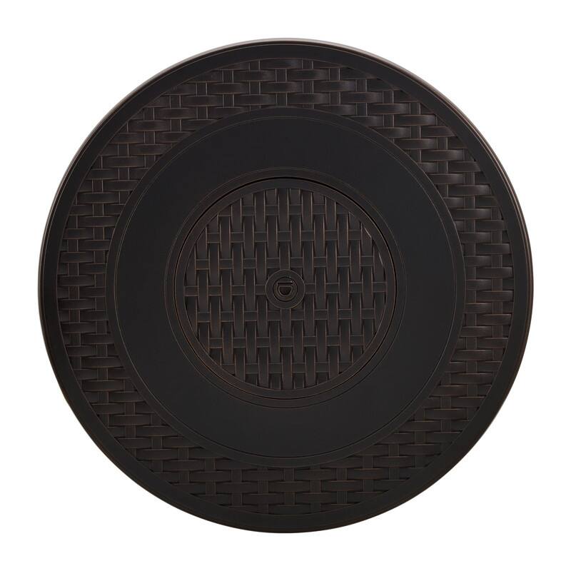 Hendricks Aluminum 34" Round LPG Fire Pit