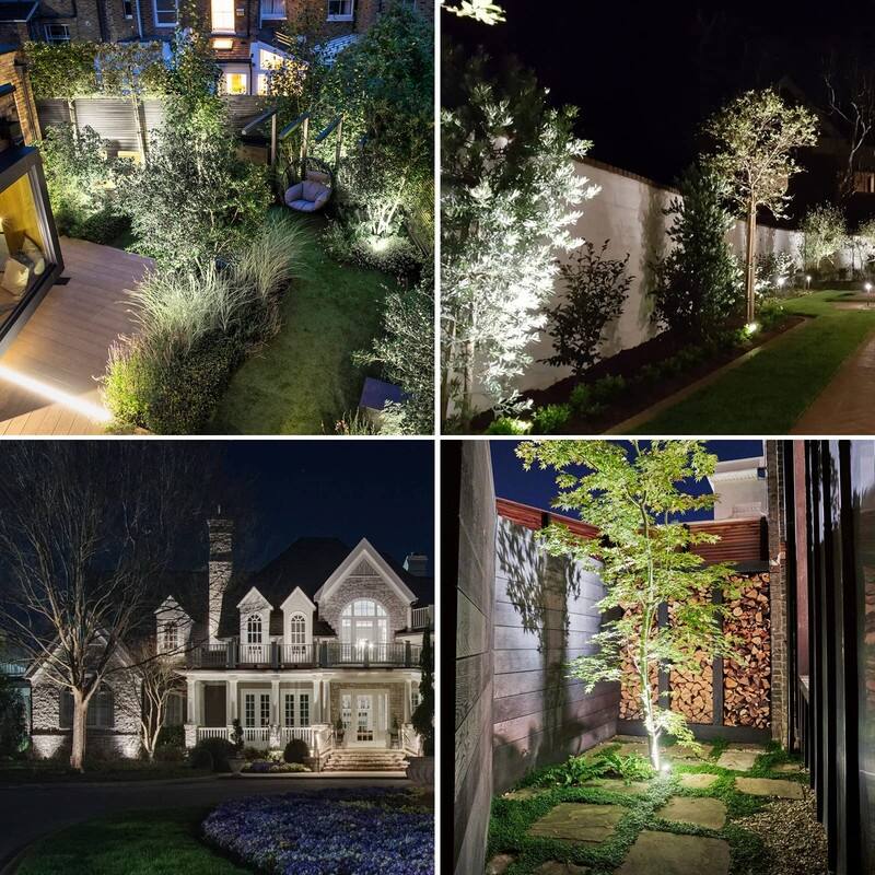 Solar Garden Spot Lights, LED Solar Landscape Light Outdoor
