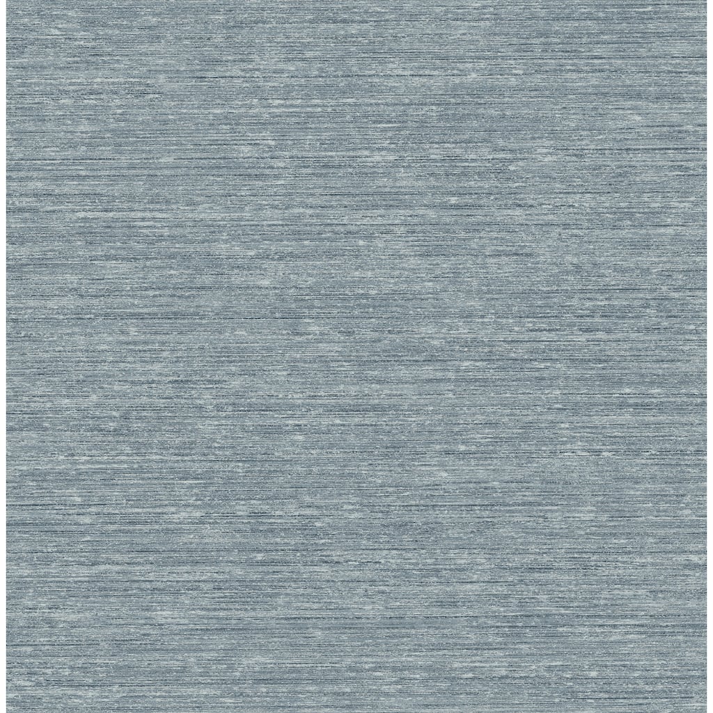 Chris Loves Julia x A-Street Prints Roderick Blue Textured Wallpaper