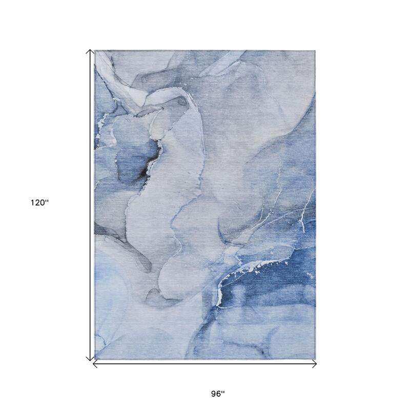 Alto Contemporary Abstract Weather Resistant Blended Style Outdoor Rug