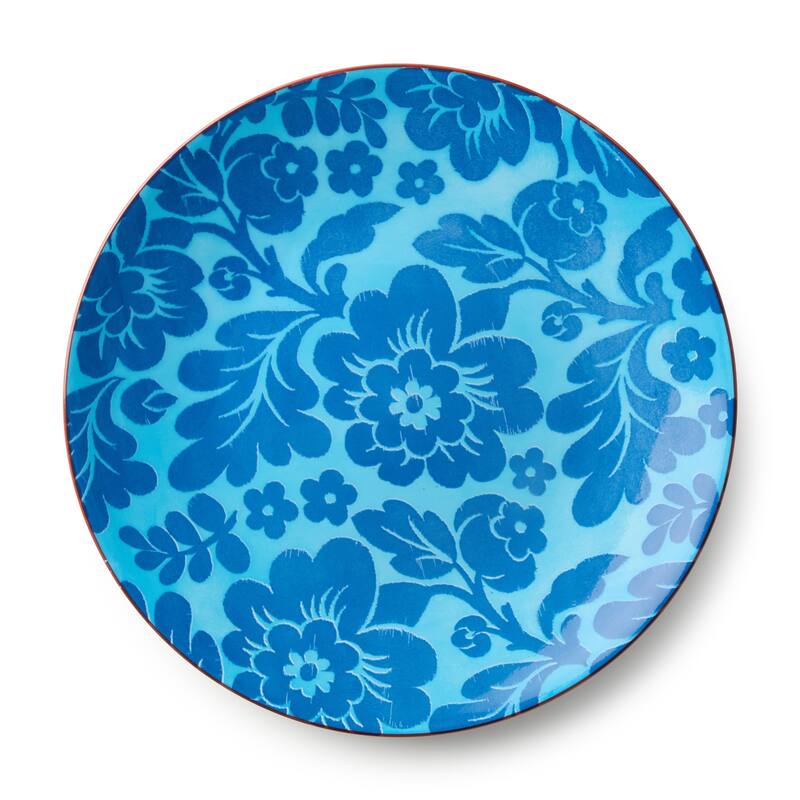 Certified International Pavillion 10.5" Dinner Plates, Set of 6 Assorted Designs - 10.50"L x 10.50"W x 1.13"H