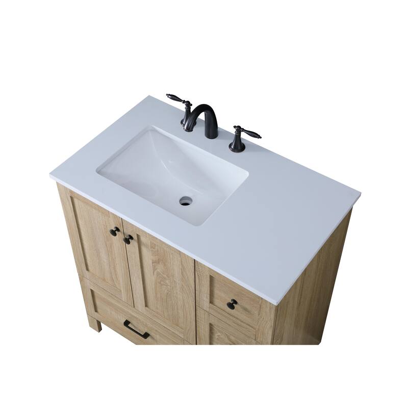 Fresco 32 - 42 Inch Single Bathroom Vanity