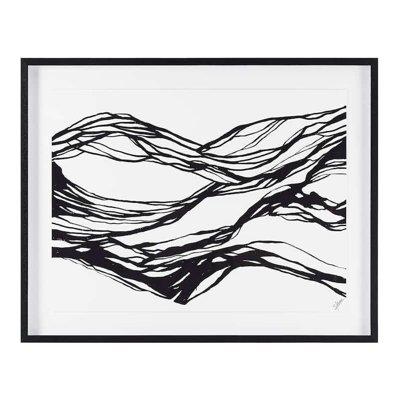 Renwil Mica Framed Canvas Art
