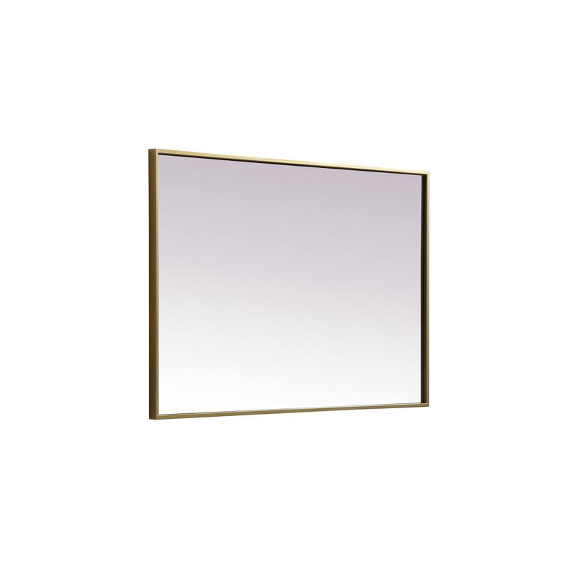 Elegant Lighting MR42436 Eternity 24" W x 36" H Modern Rectangular