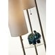preview thumbnail 2 of 9, Adesso Trio Satin Steel Floor Lamp