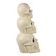 preview thumbnail 3 of 4, Stacked Skulls with LED Eyes and Sound 275in Scary Halloween Decor